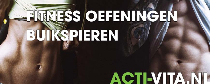 Fitness oefeningen Buikspieren